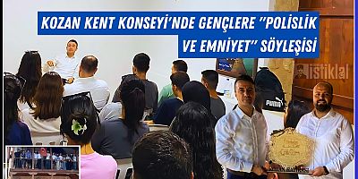 KOZAN KENT KONSEYİ'NDE GENÇLERE 