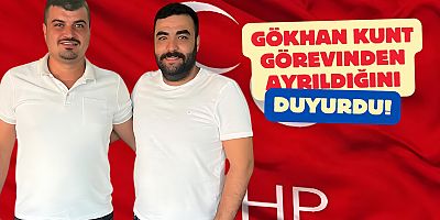 MHP SEYHAN İLÇE BAŞKAN YARDIMCISI KUNT, GÖREVİNDEN AYRILDI